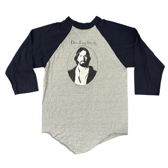Vintage Other - Dan Fogelberg 80s Single Stitch Concert T-Shirt 3/4 Sleeve Raglan Medium